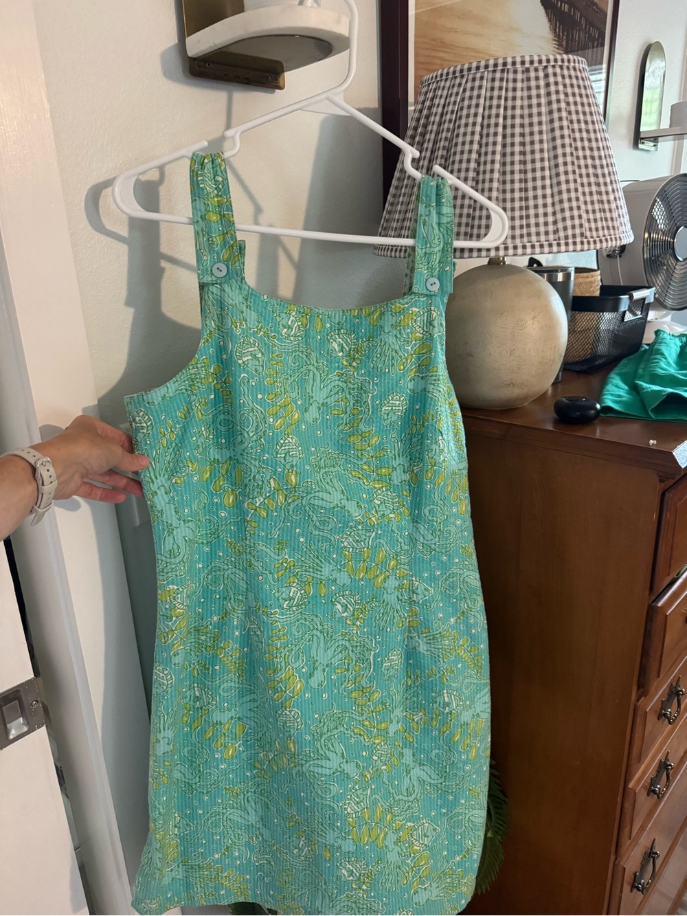 Lilly Pulitzer vintage nautical seersucker dress